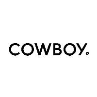 logo du cowboy es una empresa de bicicletas y un cliente de la empresa de servicios
